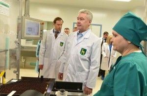 Сергей Собянин посетил Московский эндокринный завод