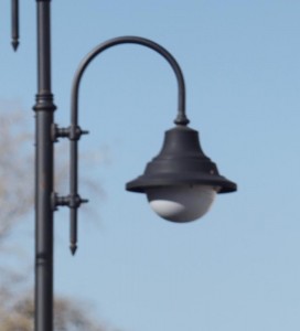 Новые фонари появились на Мясницкой улице