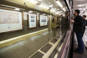 Поезд "Акварель" снова начал ходить по Арбатско-Покровской линии