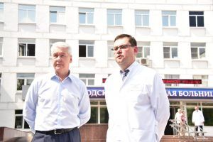 Мэр Москвы Сергей Собянин посетил новый сосудистый центр при городской клинической больнице №3