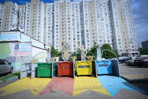В ЦАО установили четыре новых пункта раздельного сбора мусора