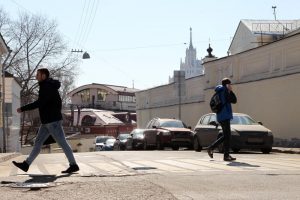 Горожане прогуляются по окрестностям Доброй слободы, Фото: Наталия Нечаева, "Вечерняя Москва"