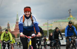 Москвичи примут участие в Большом велопараде, Фото: "Вечерняя Москва"