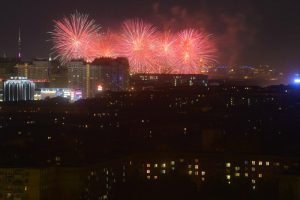 Тема фестиваля фейерверков в этом году — «Москва на семи холмах». Фото: "Вечерняя Москва"