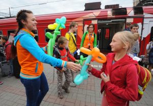 Центральный дом детей железнодорожников провел День открытых дверей. Фото: "Вечерняя Москва"