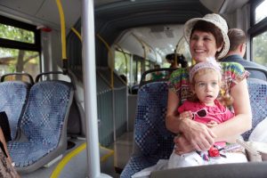 Более шести миллионов пассажиров с начала года воспользовались автобусами «Мосгортранса». Фото: архив газеты "Вечерняя Москва"