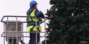 Самую высокую новогоднюю елку установят на Лубянке. Фото: mos.ru