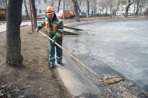 Коммунальные службы следят за санитарным состоянием Чистых прудов. Фото: архив, «Вечерняя Москва»