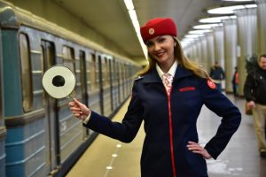 Поезд Победы запустили в метро. Фото: архив, «Вечерняя Москва»