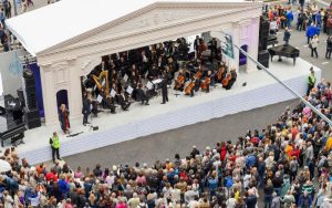 Военные оркестры выступят в Саду имени Баумана. Фото: официальный сайт мэра и Правительства Москвы