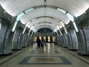 Туалет установили на станции метро «Чкаловская». Фото: архив, «Вечерняя Москва»
