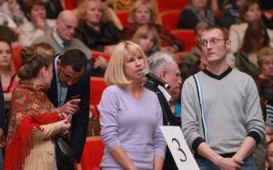 Сотрудники управы района провели публичное слушание с населением . Фото: Наталия Нечаева, «Вечерняя Москва»