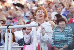 Митинг-концерт на проспекте Академика Сахарова собрал 110 тысяч человек. Фото: Наталия Нечаева, «Вечерняя Москва»