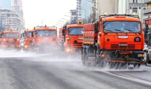 Работы по промывке улично-дорожной сети провели в районе. Фото: сайт мэра Москвы