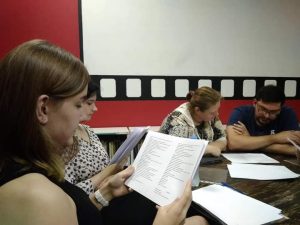 Читка пьесы прошла в библиотеке Жуковского. Фото с сайта ЦБС ЦАО