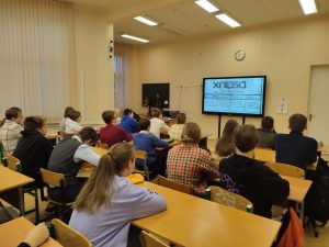 Ученикам школы №345 рассказали о прорыве блокады Ленинграда. Фото взято со страницы школы в социальных сетях