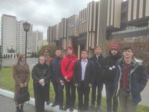 Ученики школы №345 посетили Московский университет Министерства внутренних дел. Фото: страница учреждения в социальных сетях