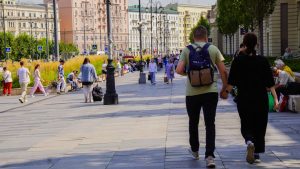 Сотрудники «Некрасовки» пригласили на экскурсию по району. Фото: Ксения Догонашева, «Вечерняя Москва» 