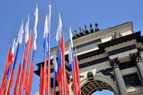 Акция «Есть такая профессия – родину защищать!» проходит в Москве. Фото: Анна Быкова, «Вечерняя Москва»