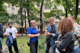 Обход территории провели в районе. Фото: страница управы района Басманный в социальных сетях