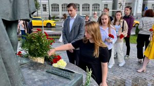 Ко Дню народного ополчения в районе провели митинг. Фото: страница управы района Басманный в социальных сетях