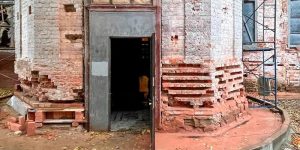 Продолжается комплексная реставрация палат Голициных в районе. Фото: пресс-служба Департамента культурного наследия города Москвы
