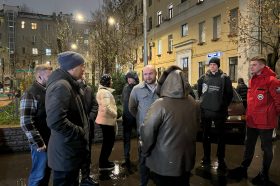 Обход территории провел глава управы. Фото: страница управы района в социальных сетях