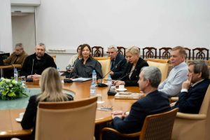 «Позывной "Поэт"»: встреча с поэтом прошла в МДН. Фото: страница МДН в социальных сетях