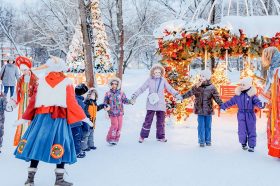 Масленица разгорится в районе. Фото: пресс-служба Департамента культуры города Москвы