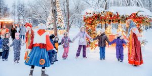 Масленица разгорится в районе. Фото: пресс-служба Департамента культуры города Москвы